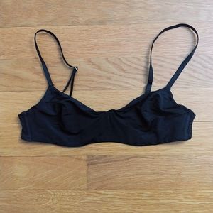 madewell microfiber hallie underwire balconette